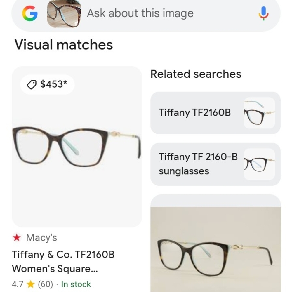 Tiffany & Co Stylish Tortoise Shell Women's Glasses - Picture 13 of 13